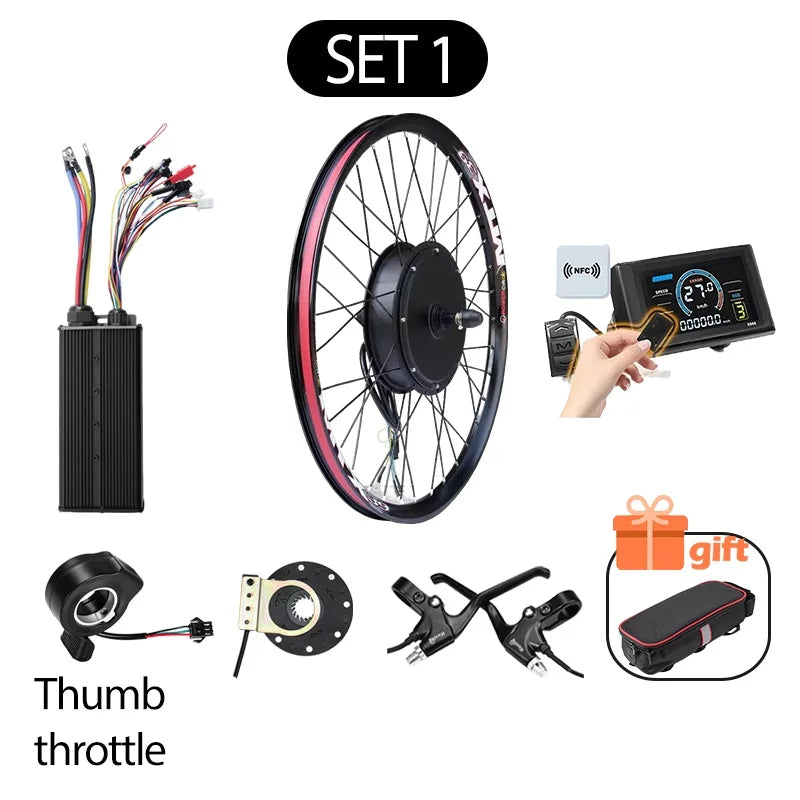 MTX39 E bike Conversion Kit 72V 5000W Rear Dropout 150mm