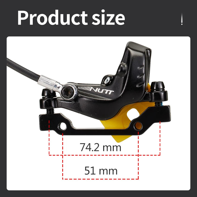 NUTT Y-5 4 Piston Electric Scooter Brakes