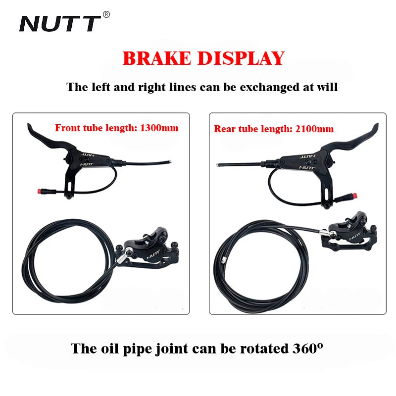 NUTT A5-D Electric Scooter Hydraulic Brake