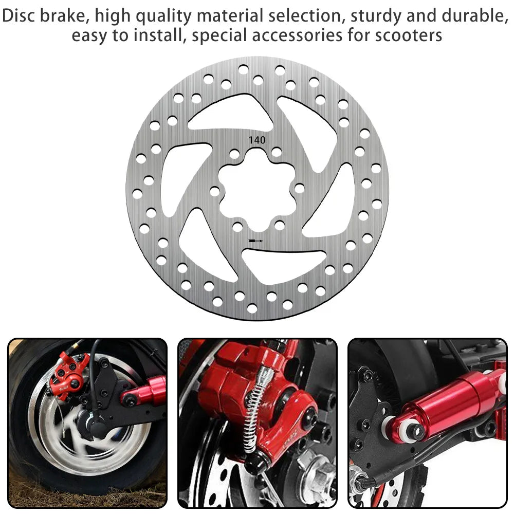 140mm 6 Holes Brake Disc Rotor