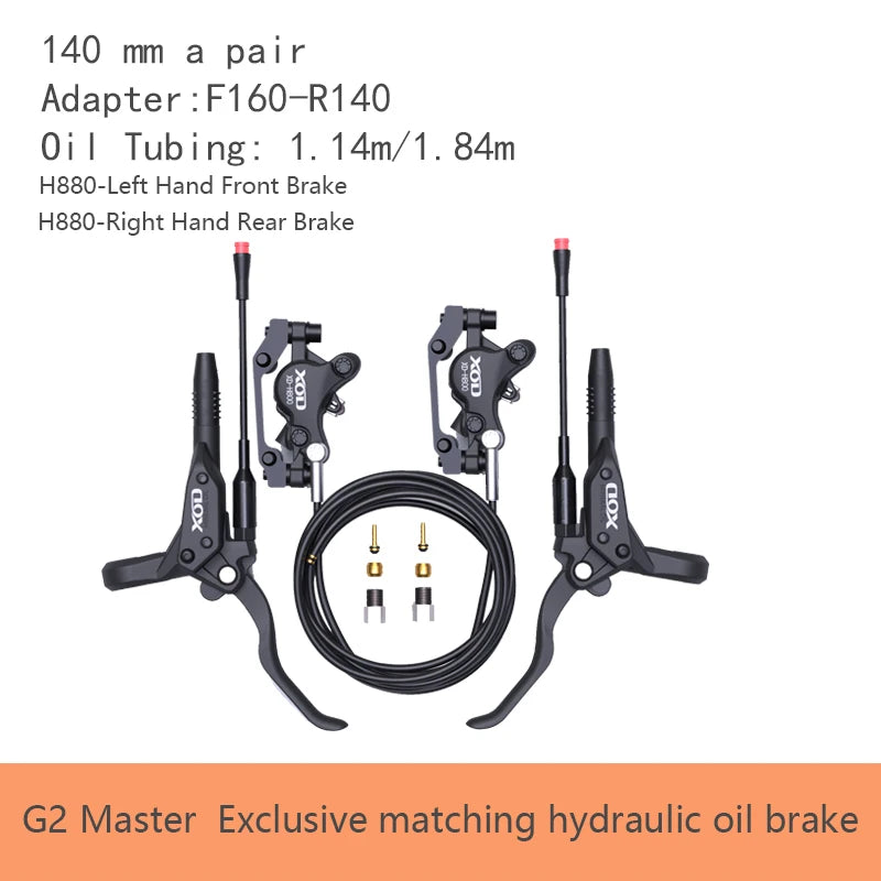 XOD H800/H880 Electric Scooter Hydraulic Disc Brakes