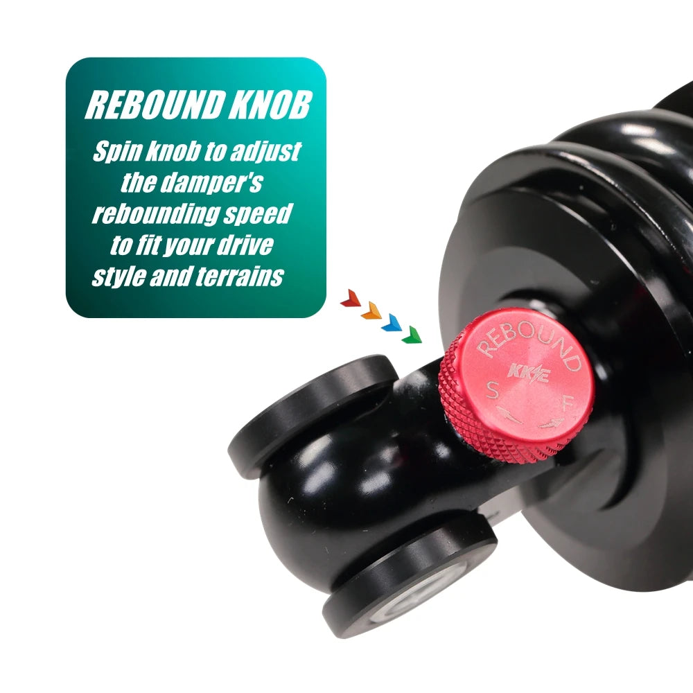 KKE 135mm 2000LBS/IN Variable Damping Shock Absorber