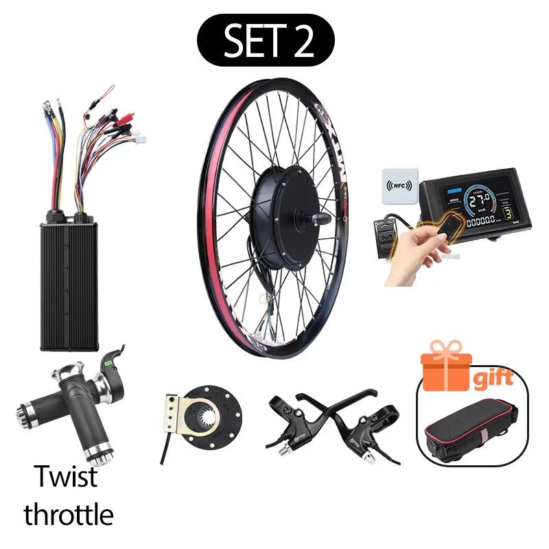 MTX39 E bike Conversion Kit 72V 5000W Rear Dropout 150mm