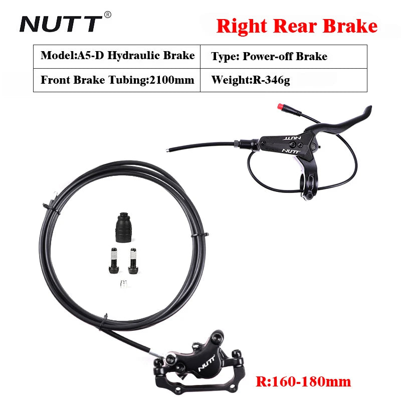 NUTT A5-D Electric Scooter Hydraulic Brake