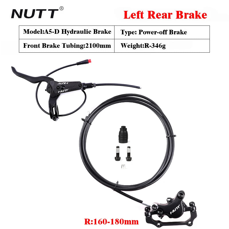 NUTT A5-D Electric Scooter Hydraulic Brake