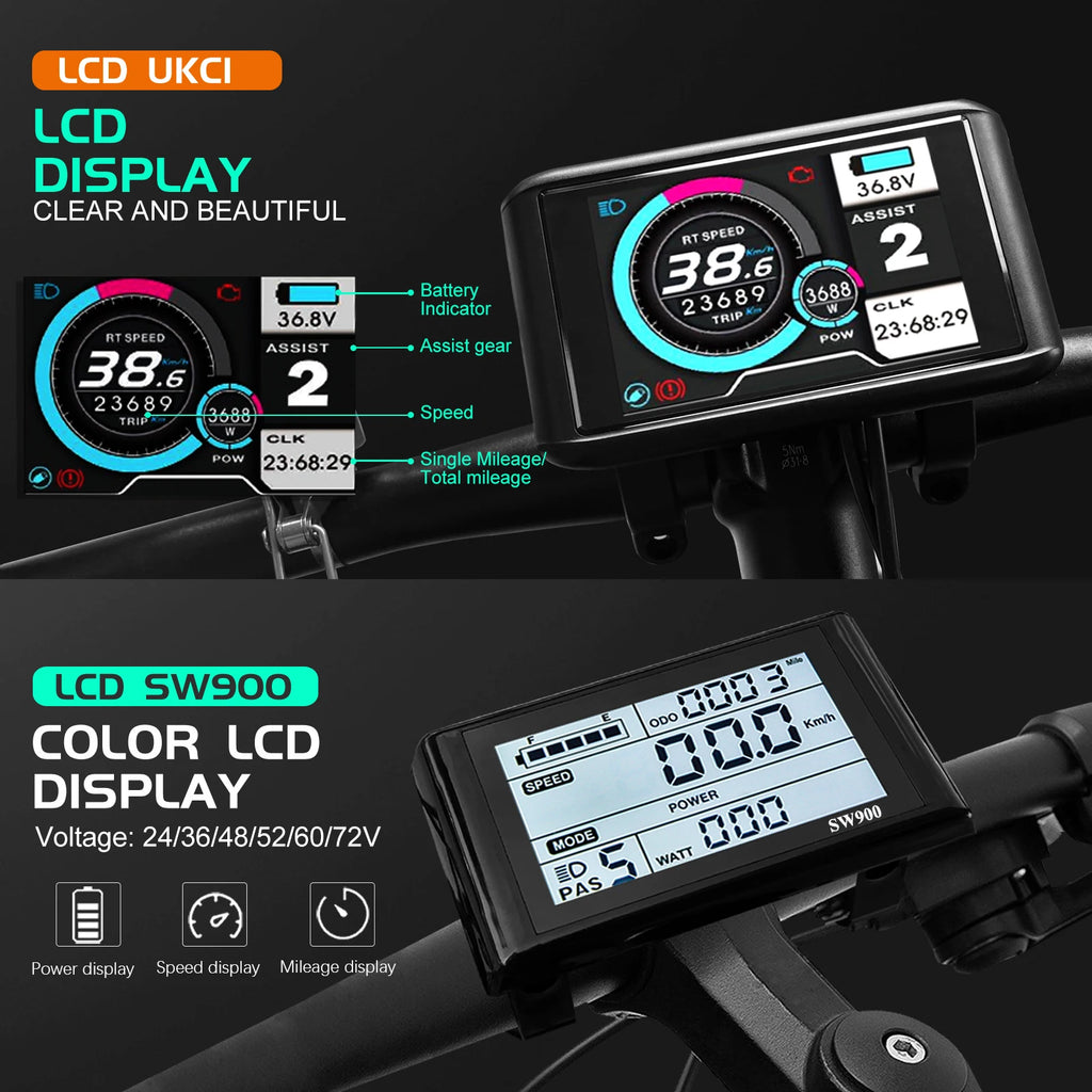 72V 3000W Electric Bicycle Conversion Kit